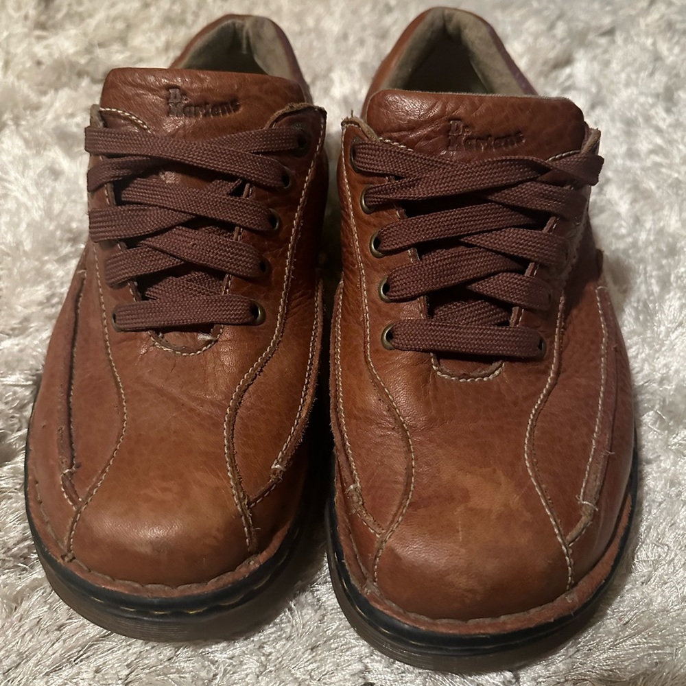 Vintage YTK men’s size 8 Doc Martens 11200 brown leather shoes